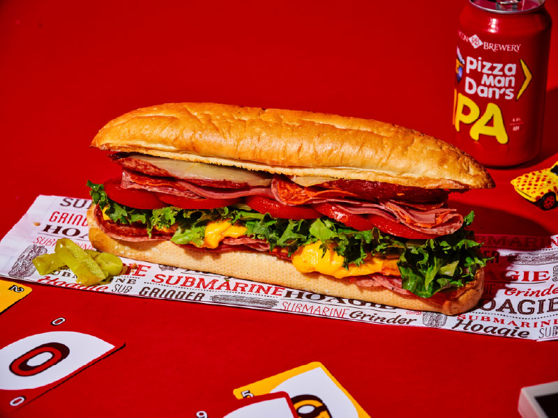 Pizza Man Dan's Italian Sub