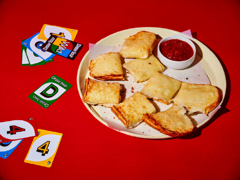 Pizza Man Dan's Garlic Cheesy Bread