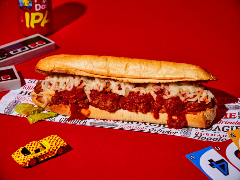 Pizza Man Dan's Meatball Sub
