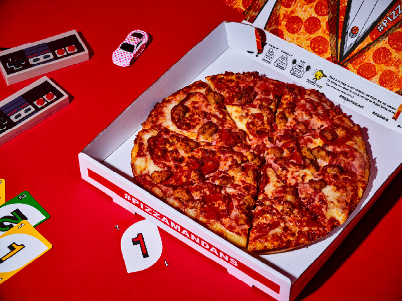 Pizza Man Dan's The Meatsa Pizza