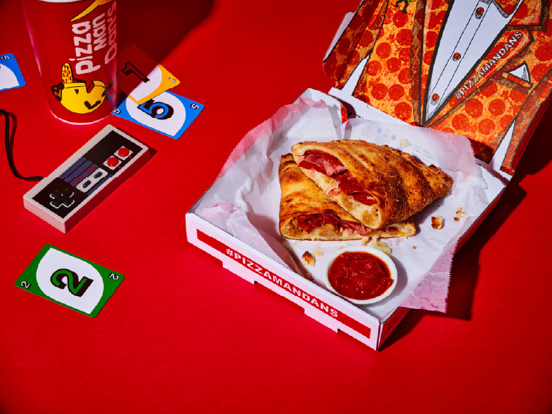 Pizza Man Dan's The Meatsa Calzone